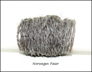 Nowegen Faser Ole - Finn, Natur Grau Braun